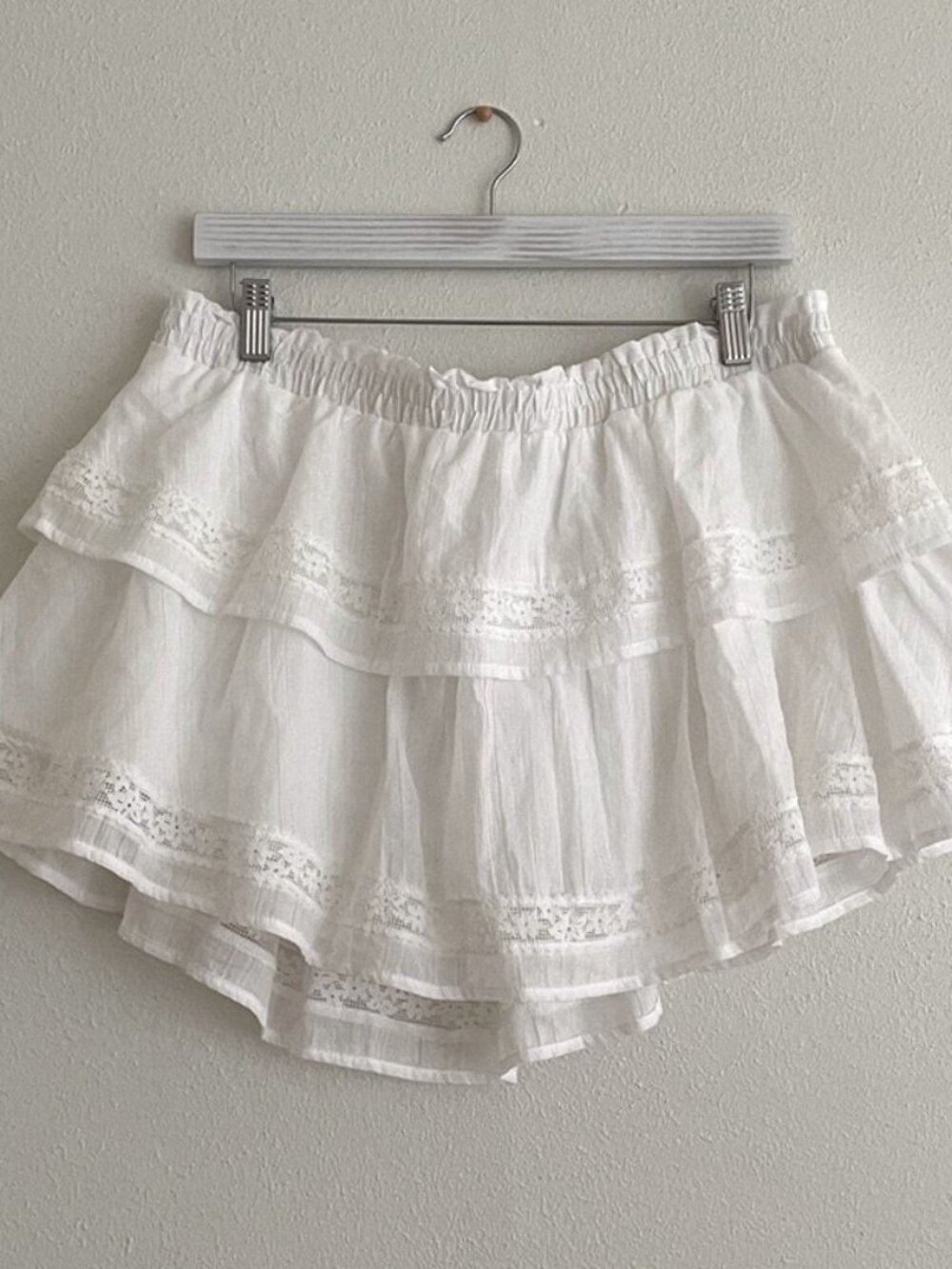 Skirt Shorts White